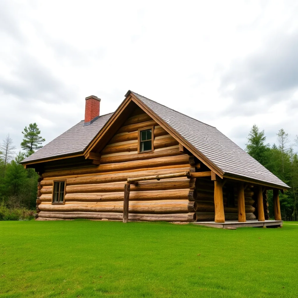 Dom z bali bez ocieplenia